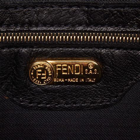 fendi drawstring logo bag|vintage Fendi bags authenticity.